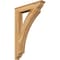 Ekena Millwork Thorton Traditional Rough Sawn Bracket, Western Red Cedar, 4"W x 24"D x 36"H BKT04X24X36THR01RWR - alternate 1